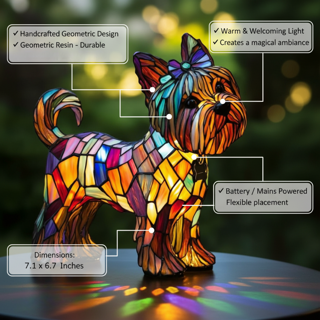 Queen of Crystals – small terrier with a shaggy muzzle