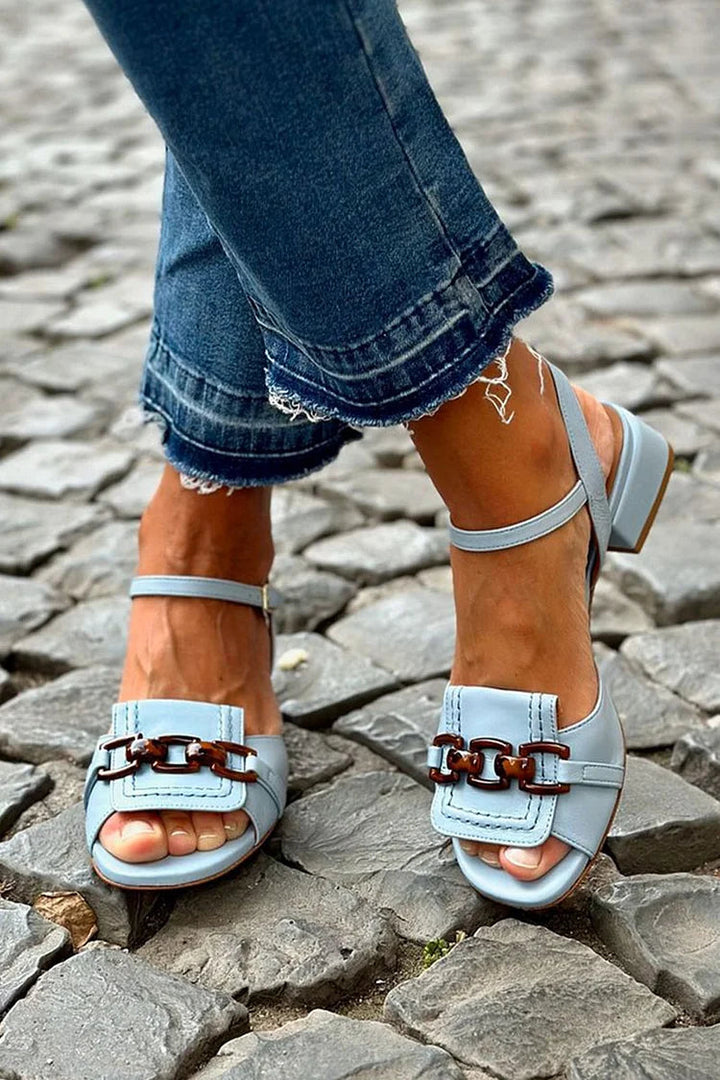 Fiorella | Sandali Eleganti Stile Costiero