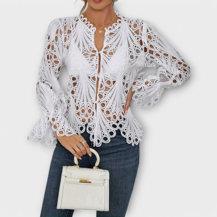 Melina | Lace-Detail Blouse