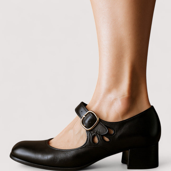 Clara | Décolleté Elegante in Ecopelle