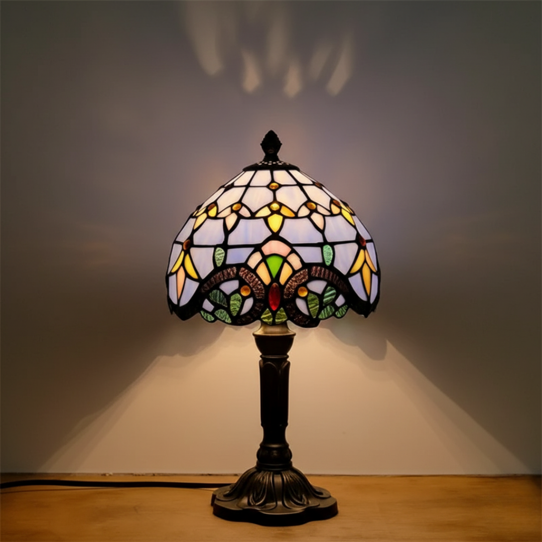 CHROMIA | CLASSIC COLORFUL TIFFANY TABLE LAMP