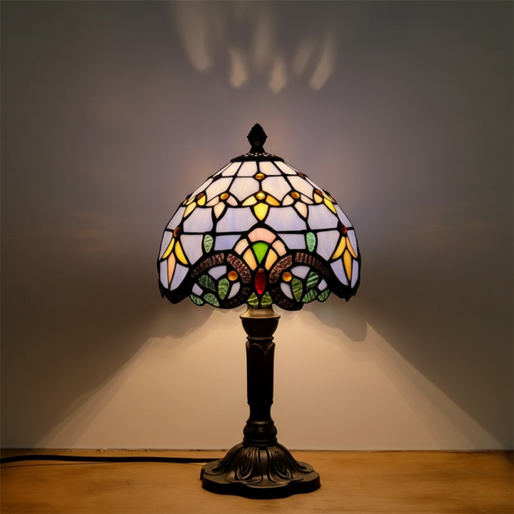 CHROMIA | CLASSIC COLORFUL TIFFANY TABLE LAMP