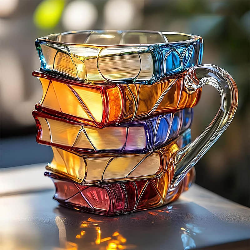 Reading Happiness 3D Handmade Mug – Original