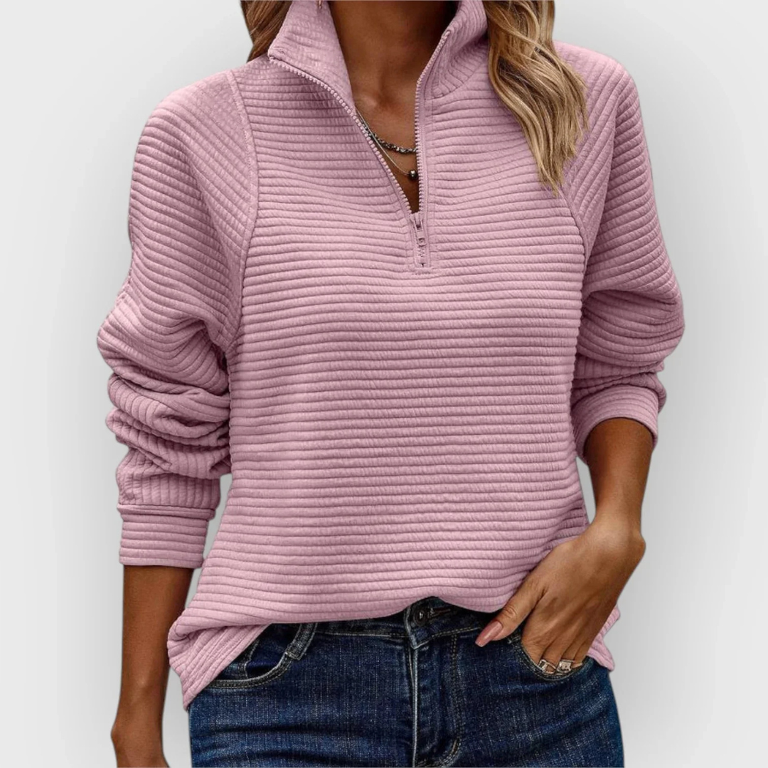 Nell | Half-Zip Everyday Top