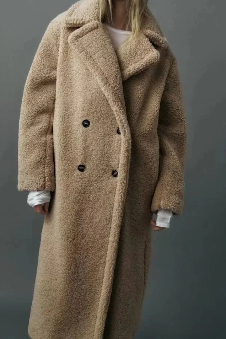Martina | Cappotto Lungo Teddy