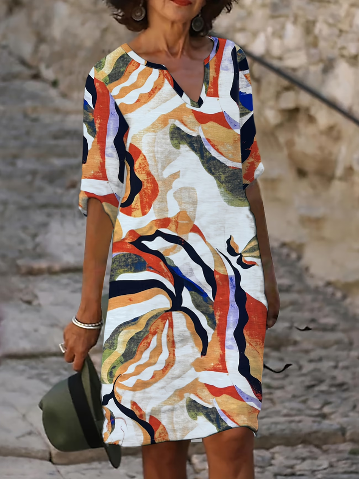Anna | Lightweight V-Neck Summer Dress