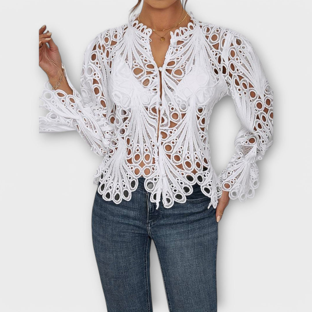 Melina | Lace-Detail Blouse