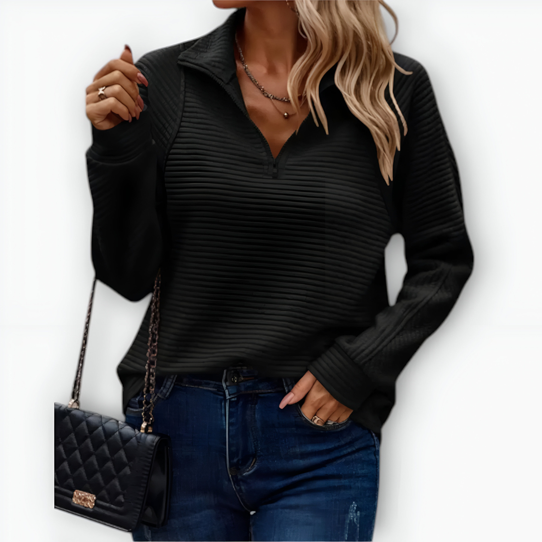 Nell | Half-Zip Everyday Top