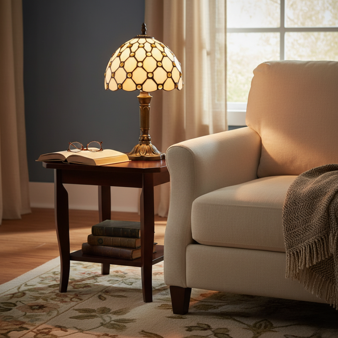 IVORYA – LUXURIOUS BAROQUE TABLE LAMP