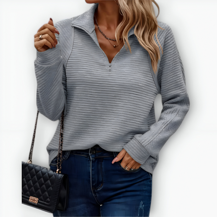 Nell | Half-Zip Everyday Top