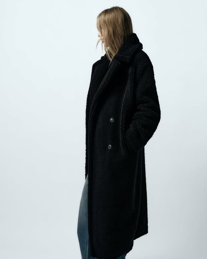 Martina | Cappotto Lungo Teddy
