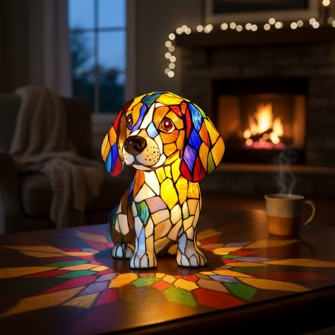 Beagle Essence – seated beagle with floppy ears