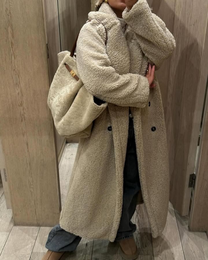 Martina | Cappotto Lungo Teddy