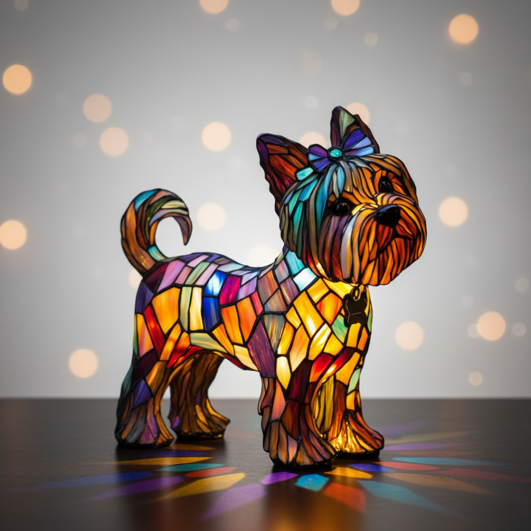 Queen of Crystals – small terrier with a shaggy muzzle