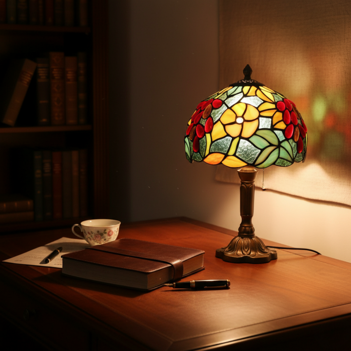 FLORENCIA | COLORFUL TIFFANY STAINED GLASS LAMP