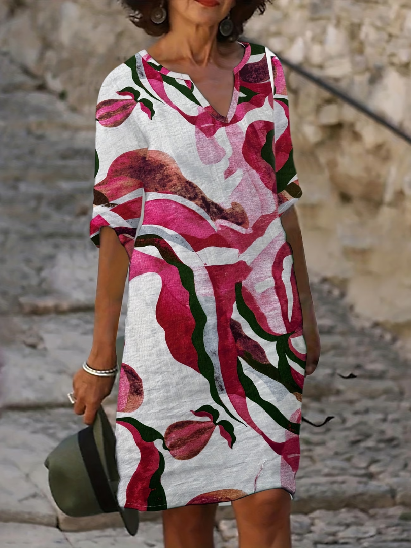 Anna | Lightweight V-Neck Summer Dress