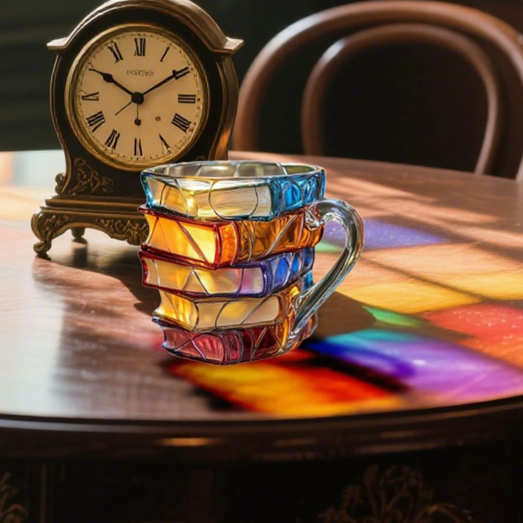 Reading Happiness 3D Handmade Mug – Original