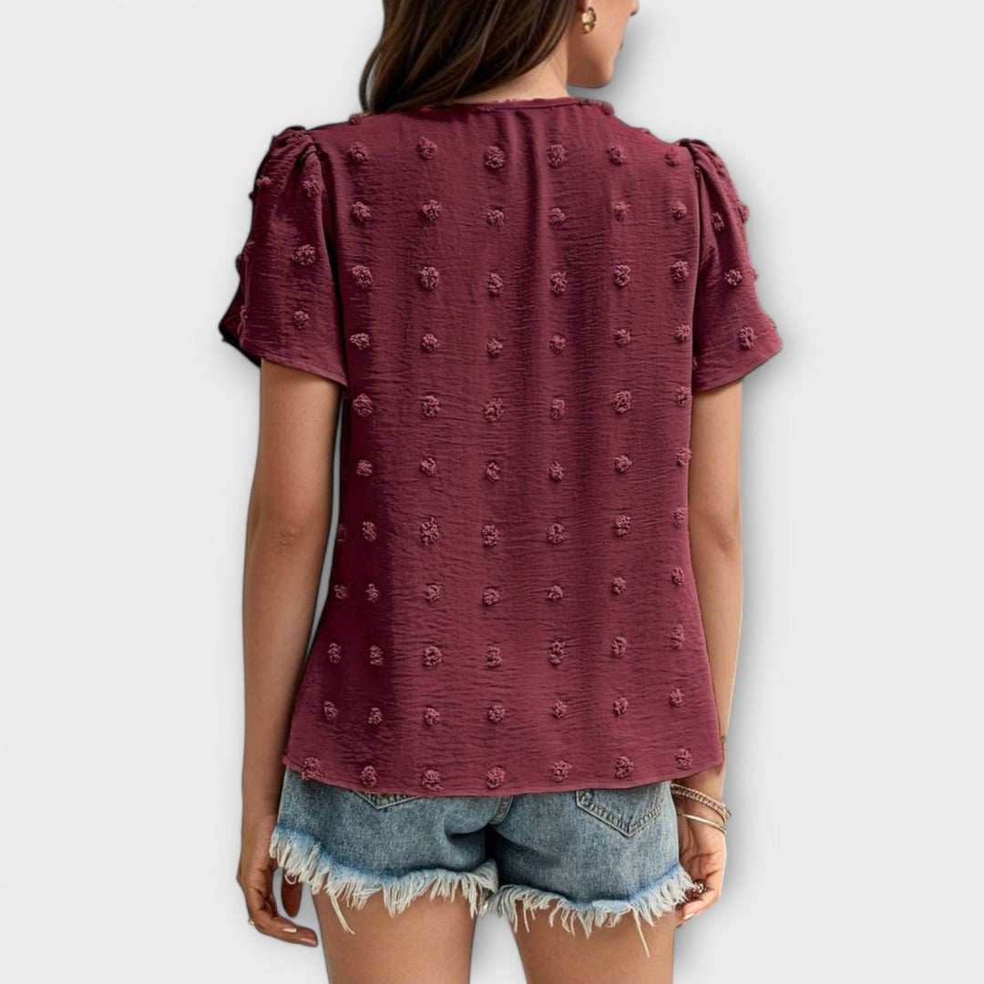 Amalia | Floral Sleeve Blouse