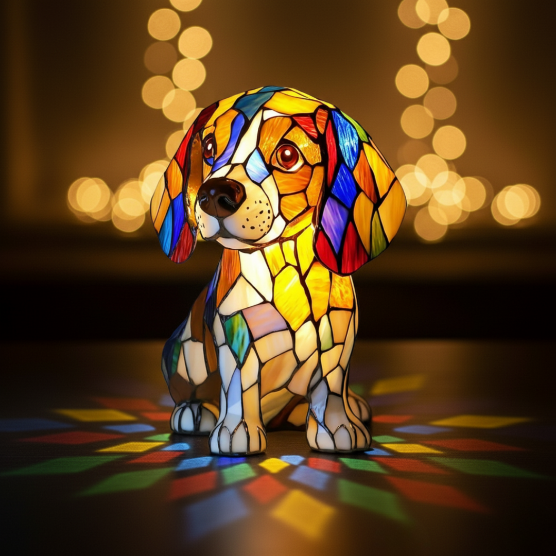 Beagle Essence – seated beagle with floppy ears