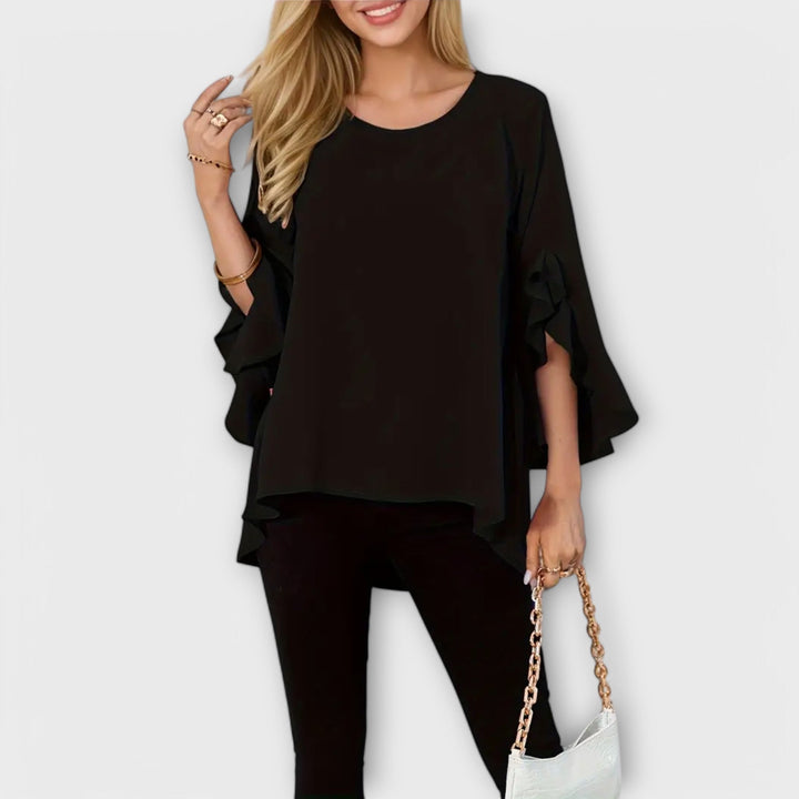 Andie | Flowing Ruffle-Sleeve Blouse