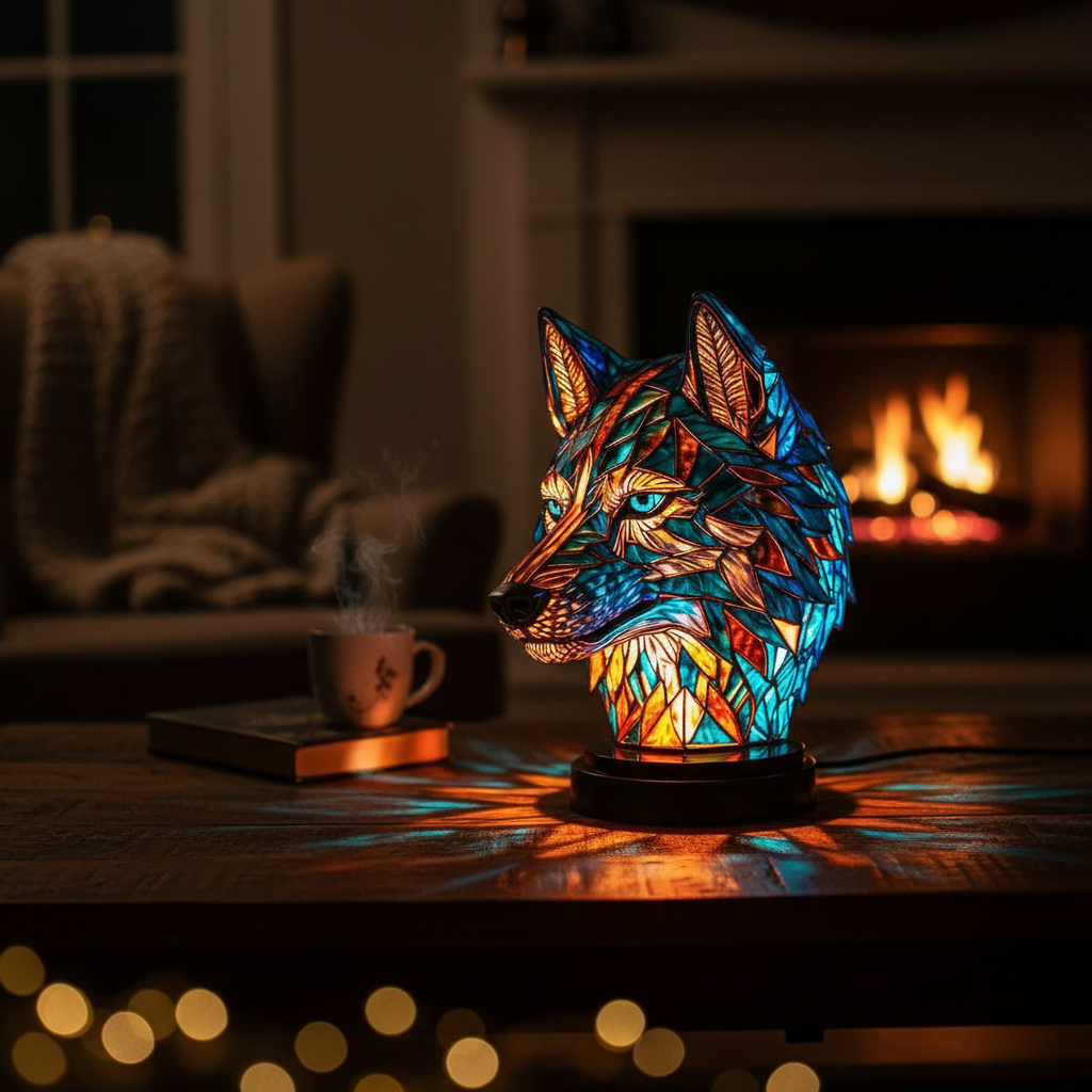 Bo – Enchanted Wolf-Shaped Lamp