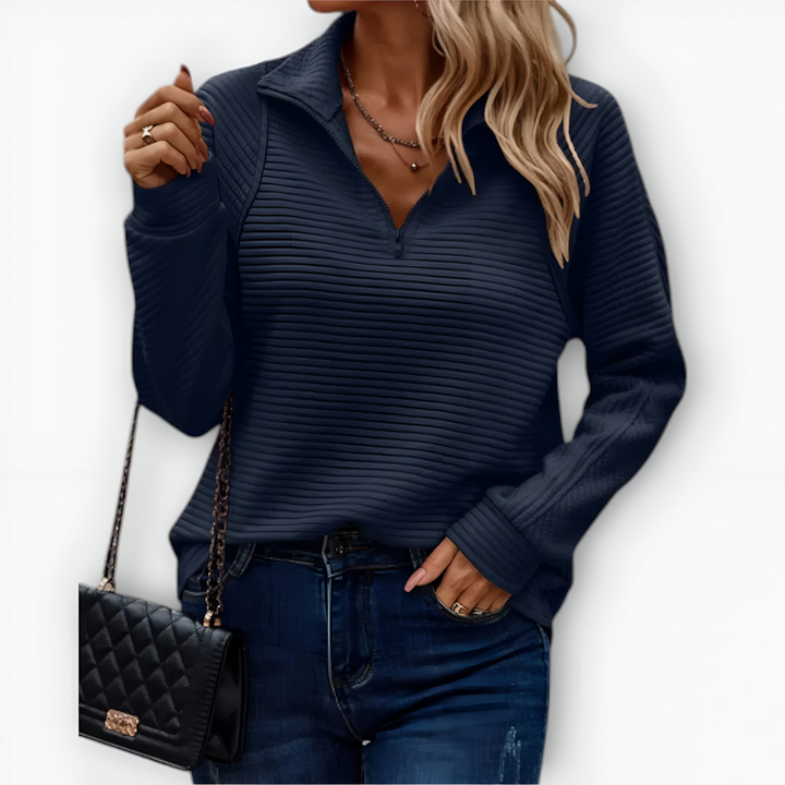 Nell | Half-Zip Everyday Top