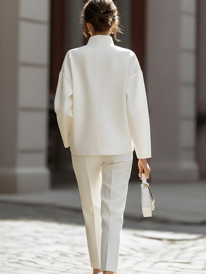 Claudia | Completo Camicia Oversize e Pantaloni Sartoriali