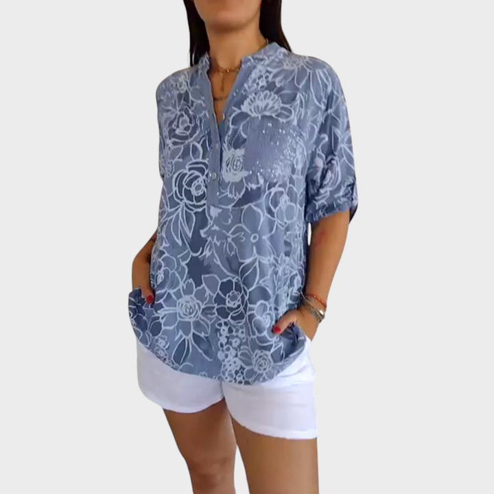 Bernadette | Lightweight Summer Blouse