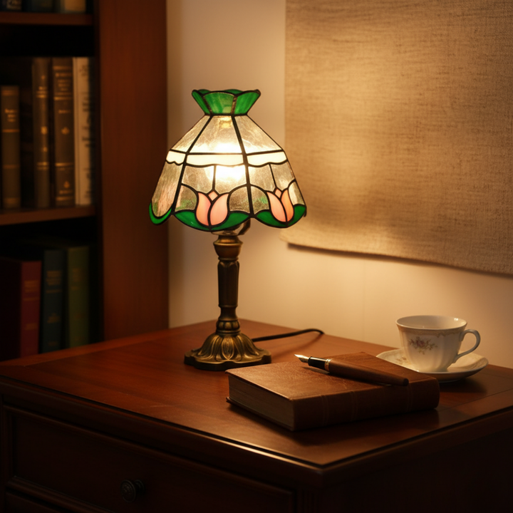 TULISSE | HANDMADE TIFFANY STAINED GLASS LAMP