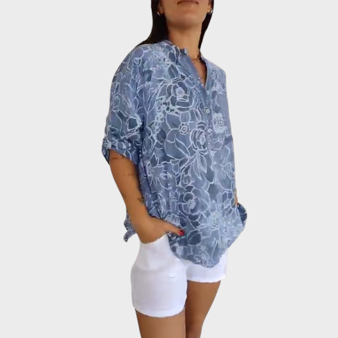 Bernadette | Lightweight Summer Blouse