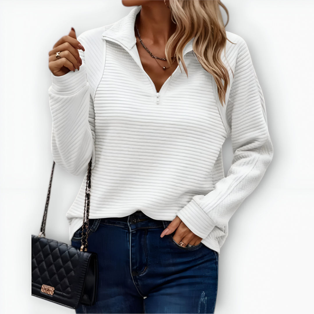 Nell | Half-Zip Everyday Top