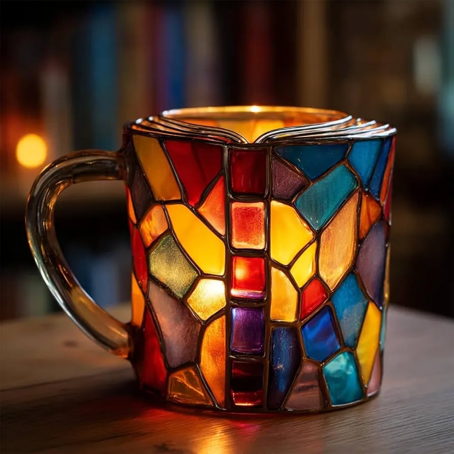 Handmade 3D Aurora Mug
