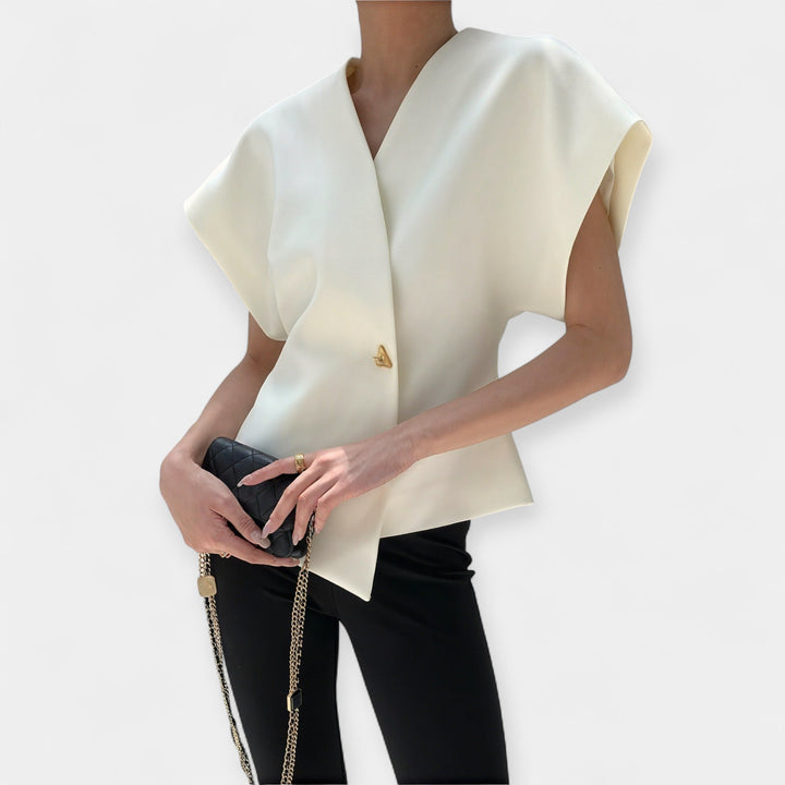 Maeve | Structured Minimalist Top