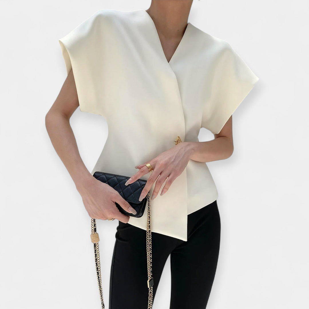 Maeve | Structured Minimalist Top