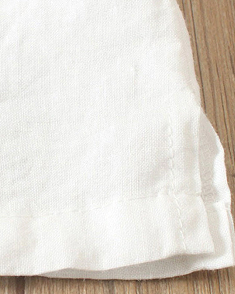 Mirna | Asymmetric Button Blouse