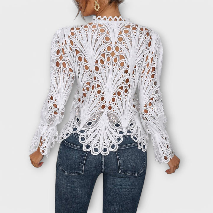 Melina | Lace-Detail Blouse