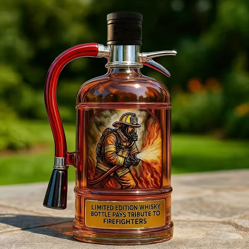 Fire Extinguisher Whisky Bottle – fire-extinguisher-shaped decorative bottle