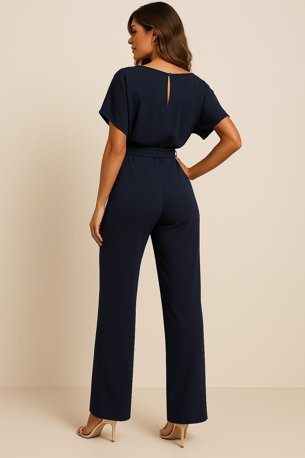 Alessandra | Elegant Wide-Leg Jumpsuit