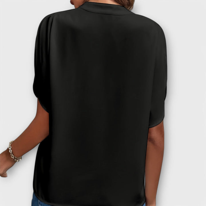 Gizela | Lightweight Cotton-Blend Blouse