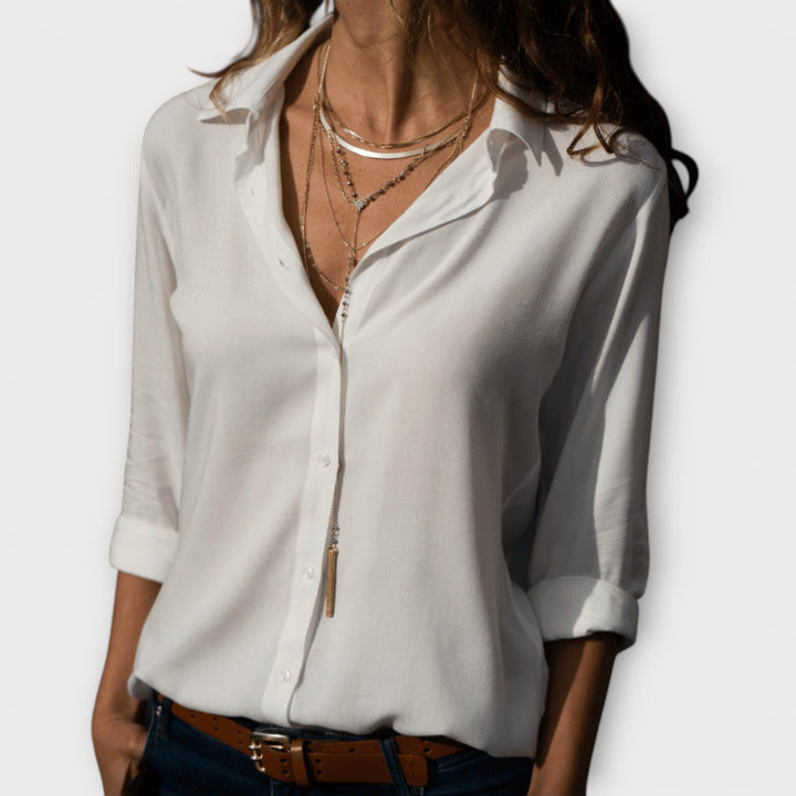 Albina | Classic Button-Up Blouse