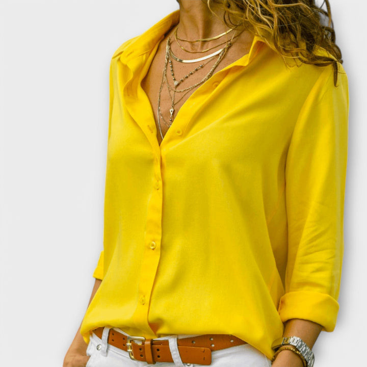 Mara | Classic Button-Up Blouse
