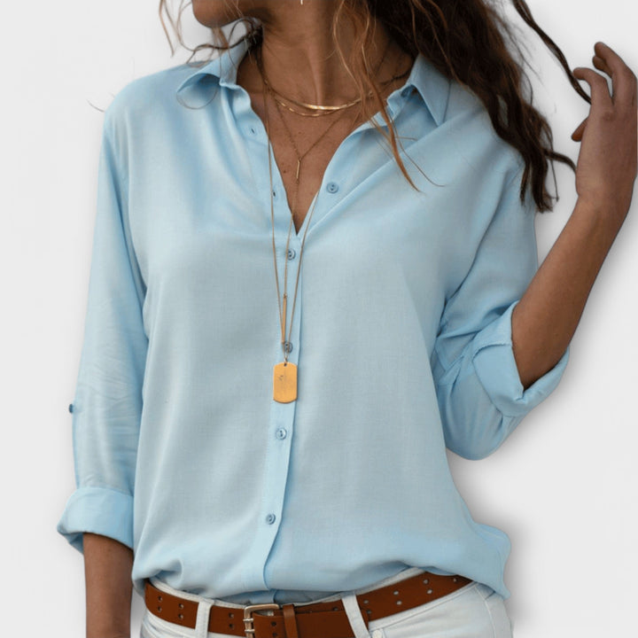 Mara | Classic Button-Up Blouse