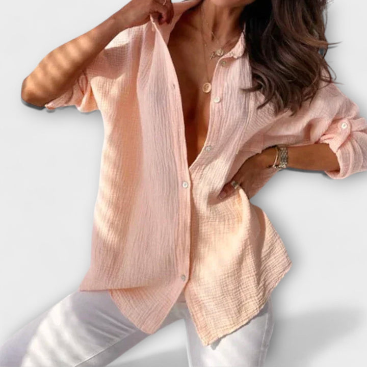Delia | Relaxed Collar Shirt