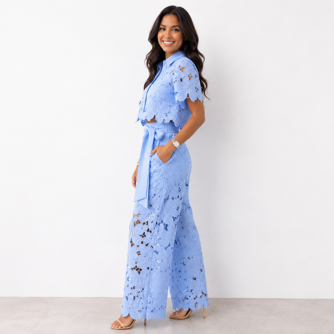 Isabella | Embroidered Two-Piece Set