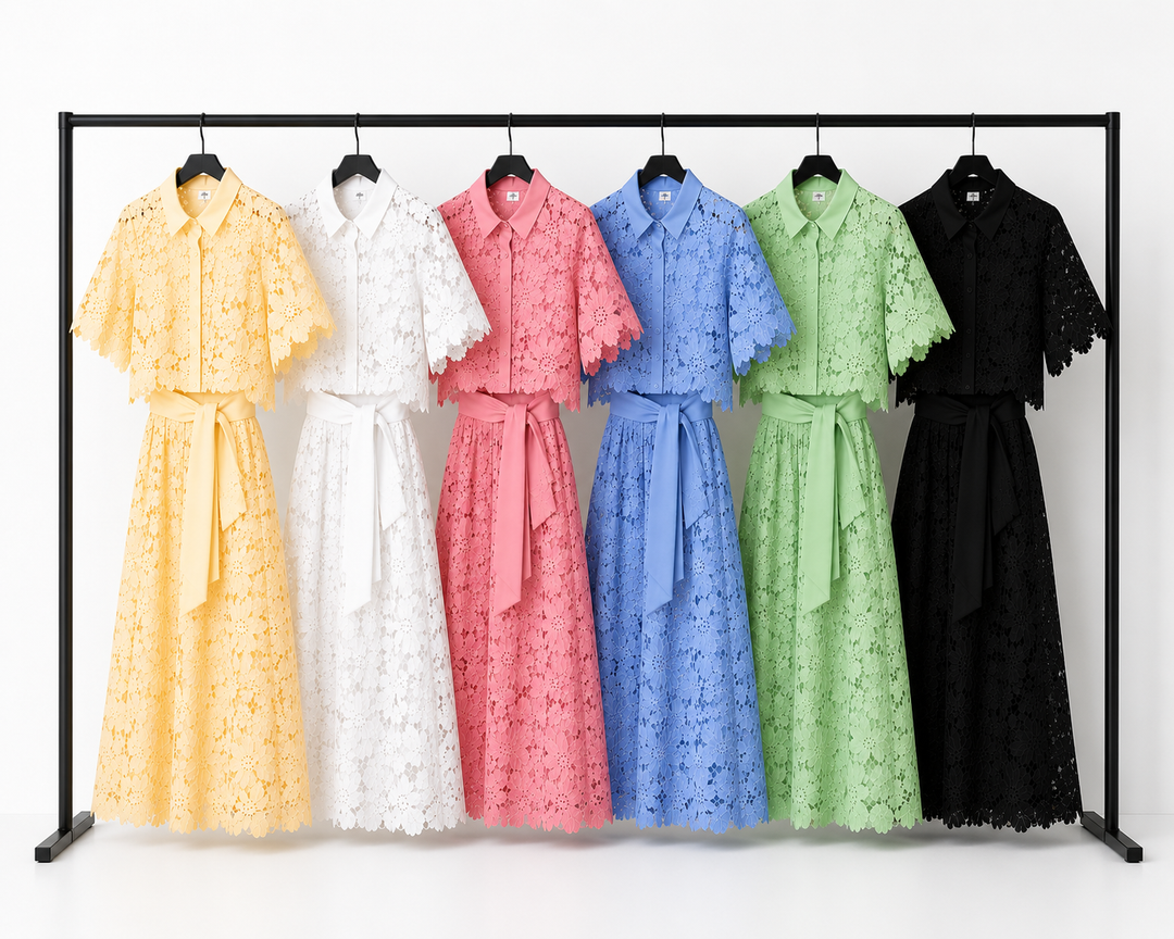 Isabella | Embroidered Two-Piece Set
