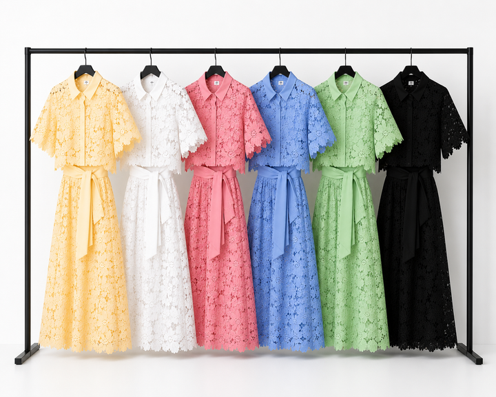 Isabella | Embroidered Two-Piece Set