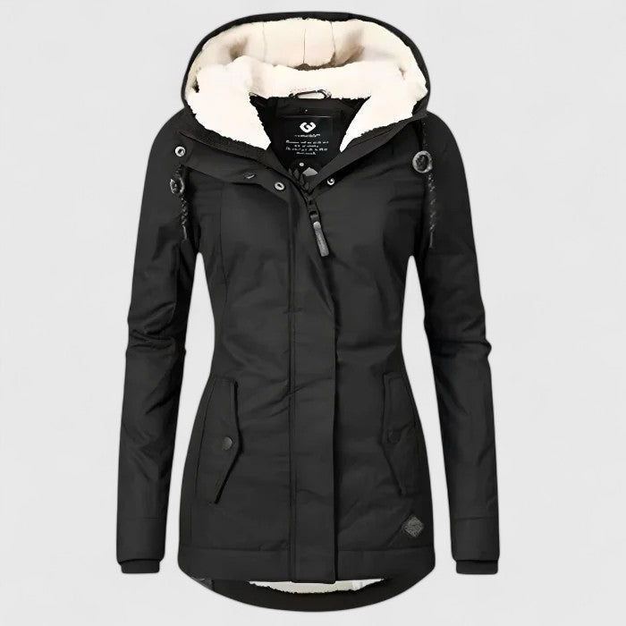 Sabrina | Elegant Waterproof Hooded Coat