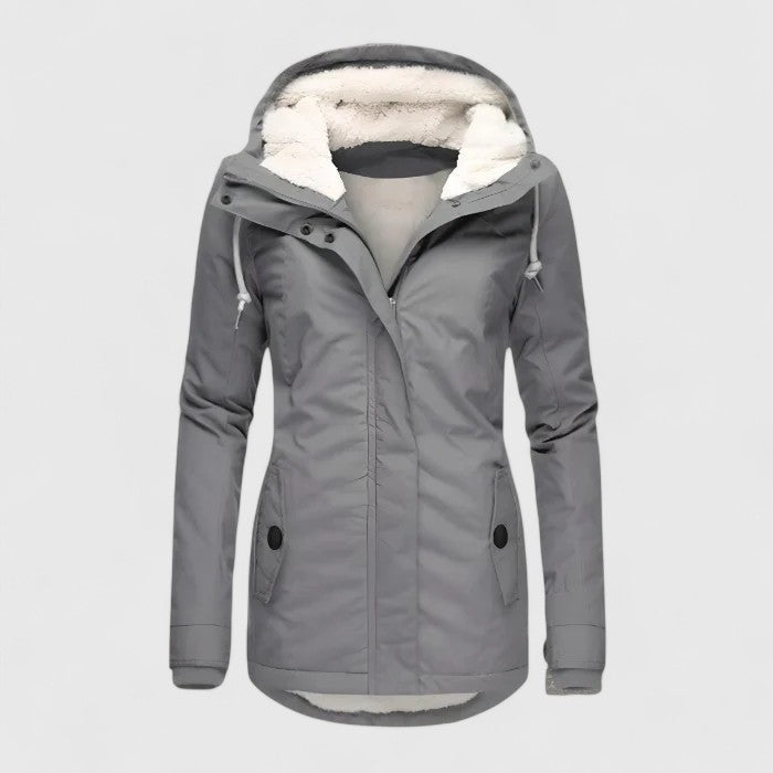 Sabrina | Elegant Waterproof Hooded Coat