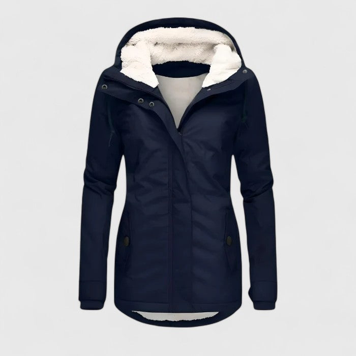 Sabrina | Elegant Waterproof Hooded Coat