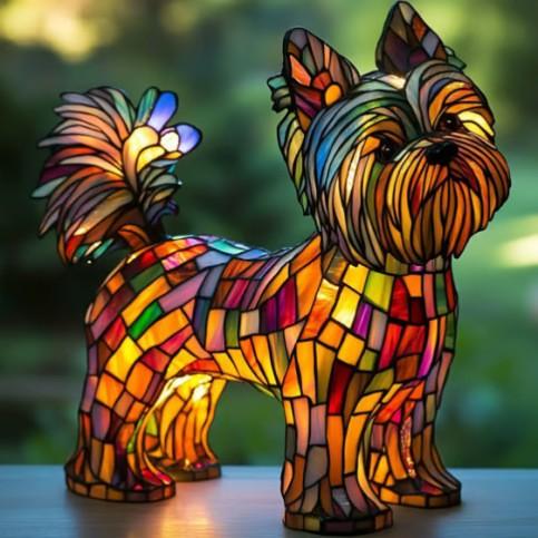 Radiant Yorkshire Terrier – Yorkshire terrier with a shaggy coat